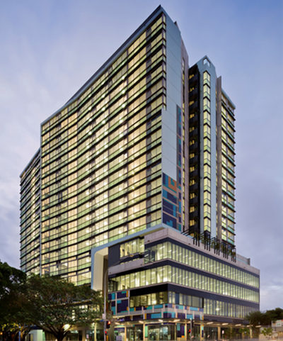 alpha mosaic hotel building